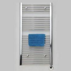 Opal Standard Straight Towel Rail 800x500mm - Chrome